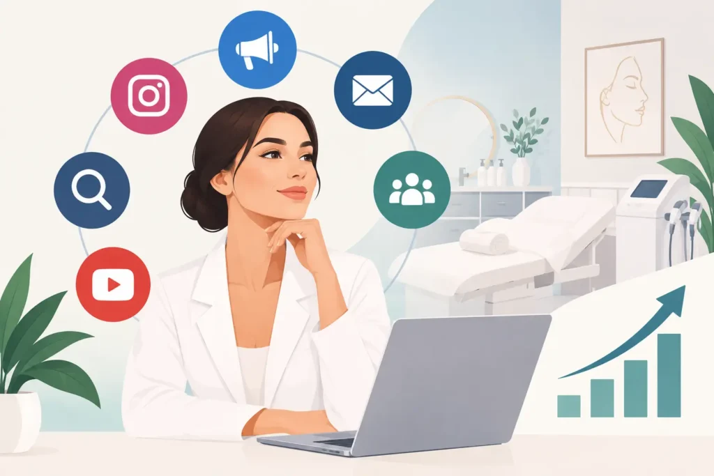 Top Med Spa Marketing Channels That Drive Revenue